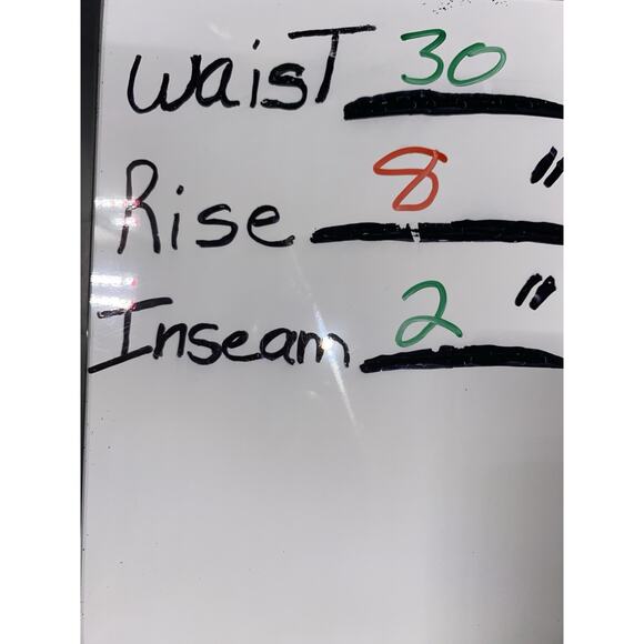 VANILLA STAR JEANS Distressed Shorts Juniors Sz3 White Short Shorts Embellished - Picture 5 of 5